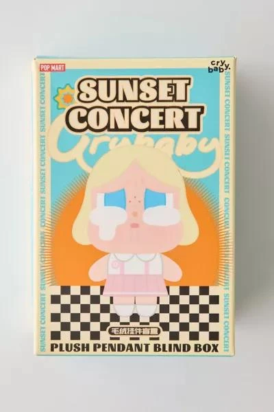 POP MART CRYBABY Sunset Concert Series Blind Box Plushie Bag Charm 商品