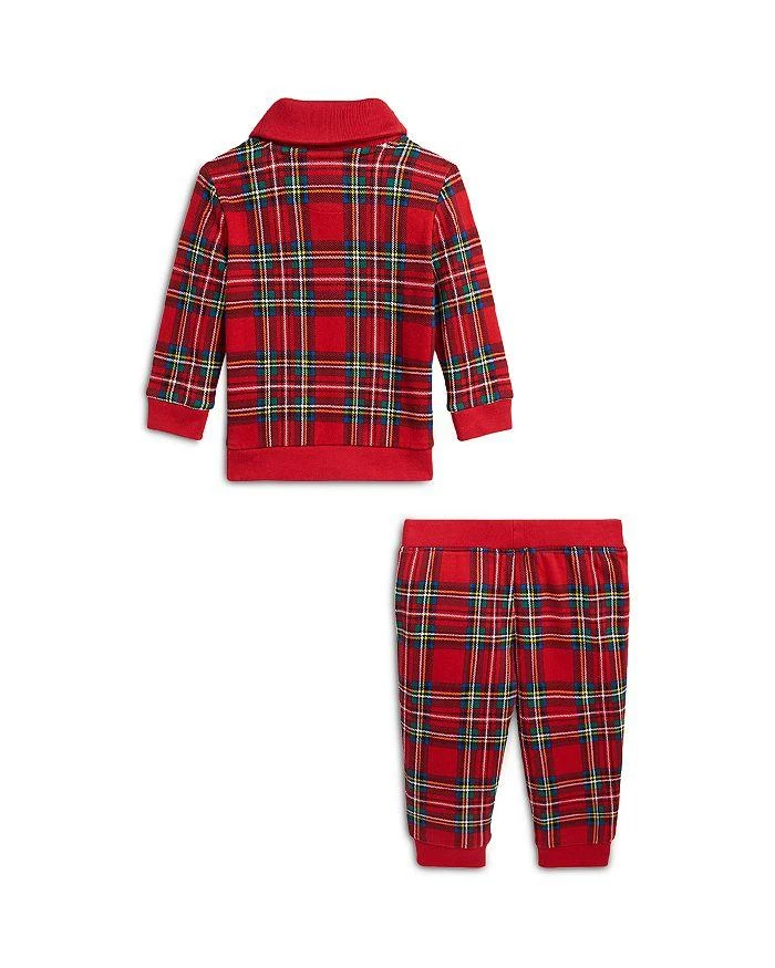 商品Ralph Lauren|Boys' Plaid Cotton Pullover & Pants Set - Baby,价格¥264,第2张图片详细描述