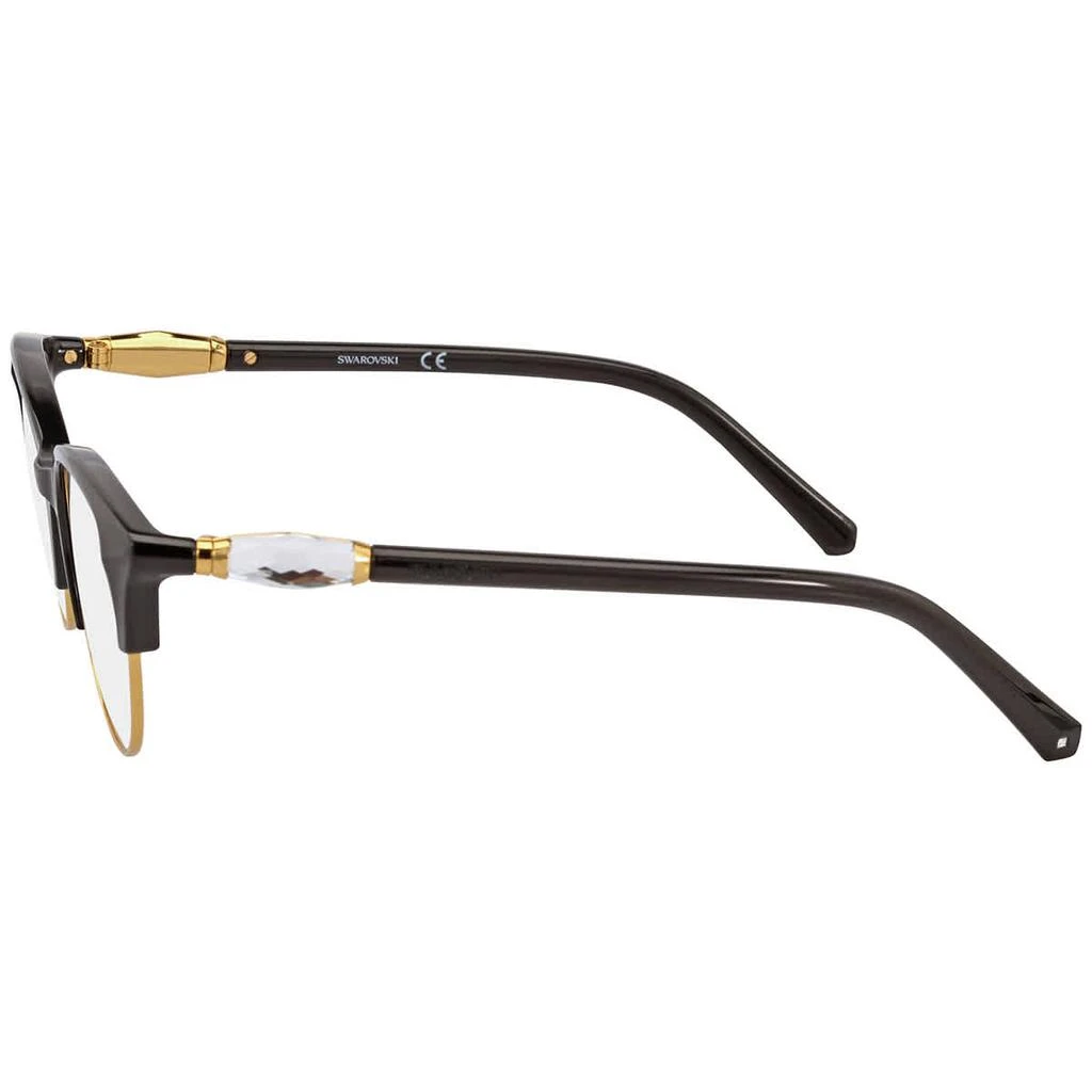 商品Swarovski|Swarovski Demo Cat Eye Ladies Eyeglasses SK5338 001 53,价格¥377,第3张图片详细描述