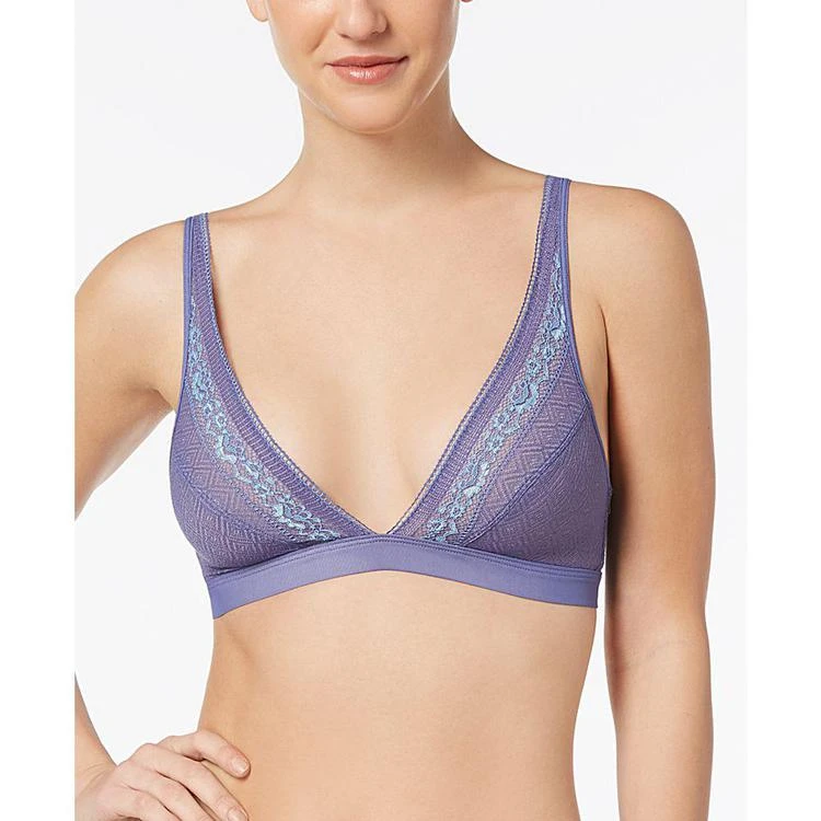 商品Wacoal|by Wacoal b.inspired V-Neck Lace Bralette 910251,价格¥253,第1张图片