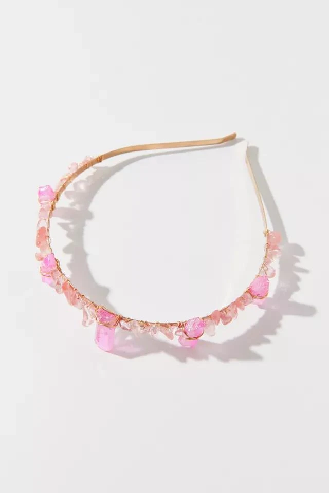 商品Urban Outfitters|Francesca Genuine Stone Headband,价格¥78,第2张图片详细描述