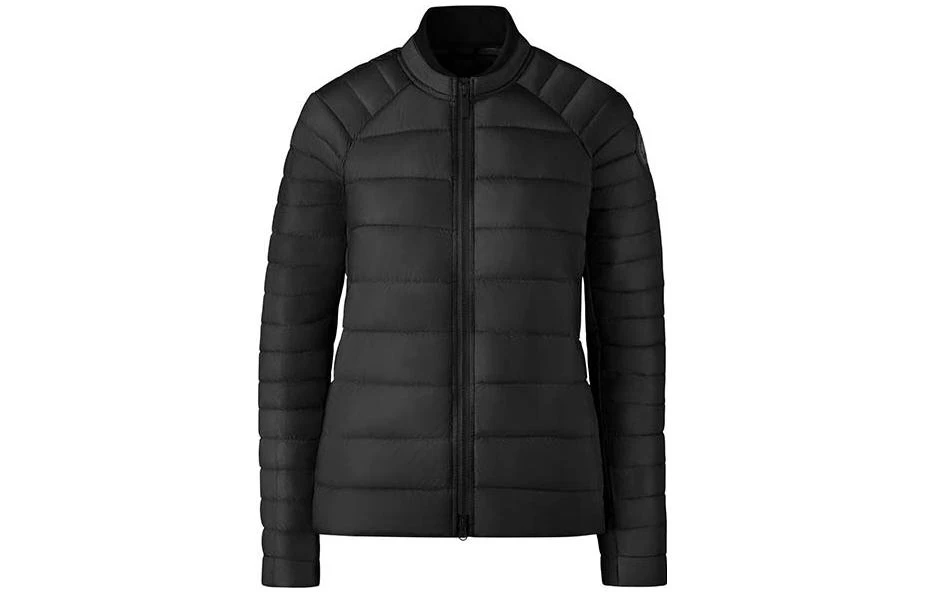 商品[国内直发] Canada Goose|加拿大鹅 纯色黑标长袖羽绒服 女款 黑色,价格¥4011,第1张图片