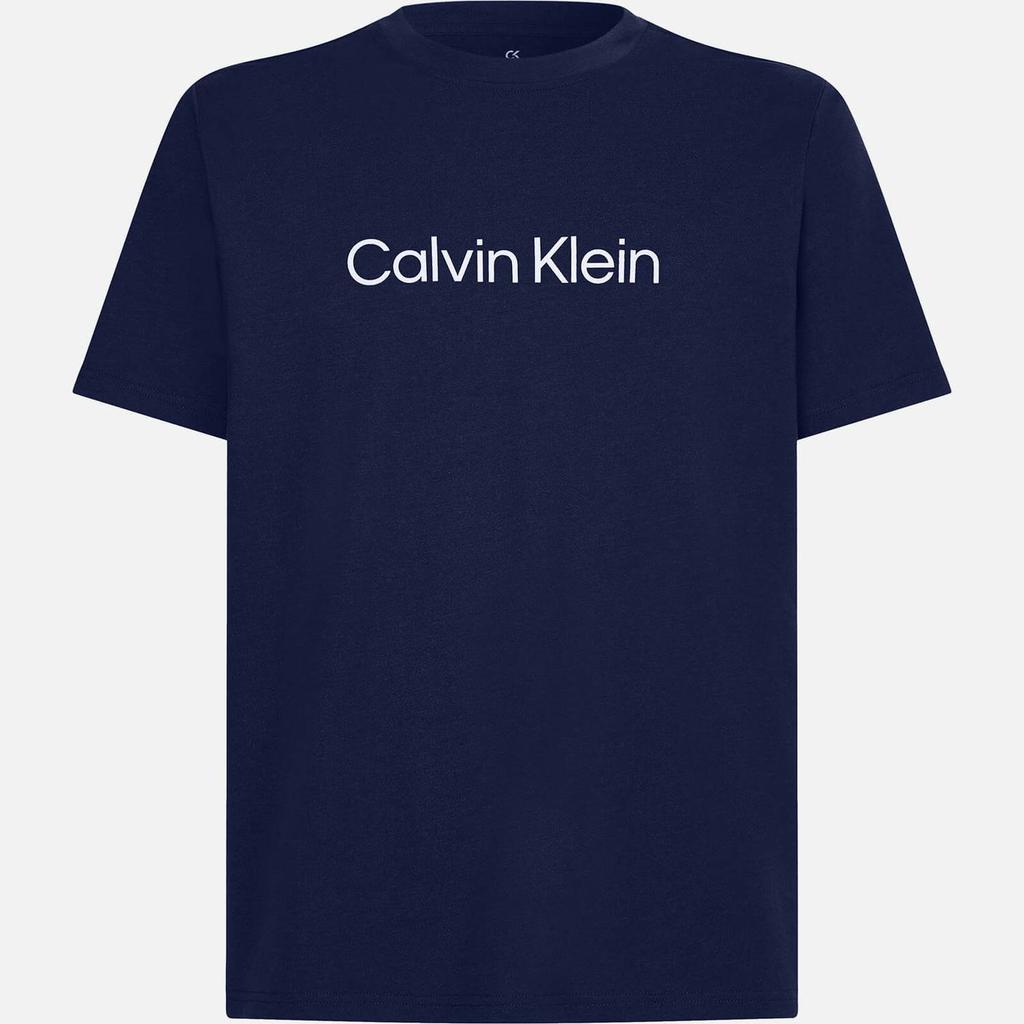 商品Calvin Klein|Calvin Klein Performance Men's Logo T-Shirt - Peacoat - S,价格¥249,第1张图片