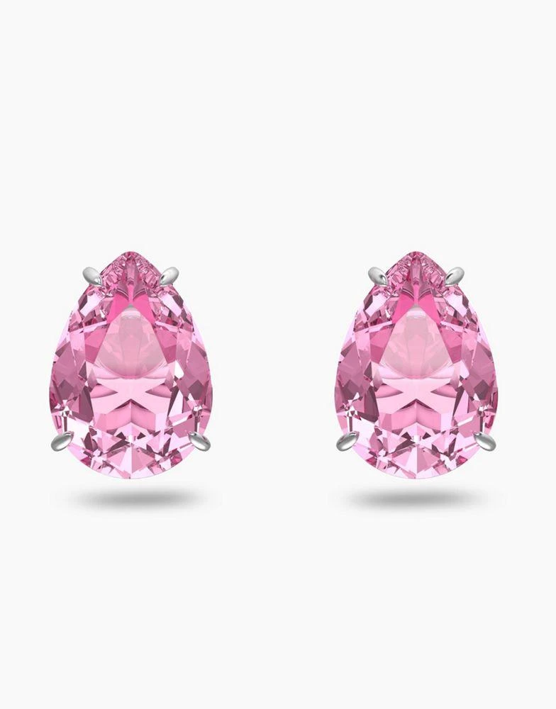 商品Swarovski|Swarovski gema stud earrings in pink,价格¥407,第2张图片详细描述