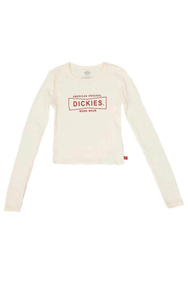 商品DICKIES|(J3115RB) L/S Baby Shirt - Cream,价格¥68,第2张图片详细描述