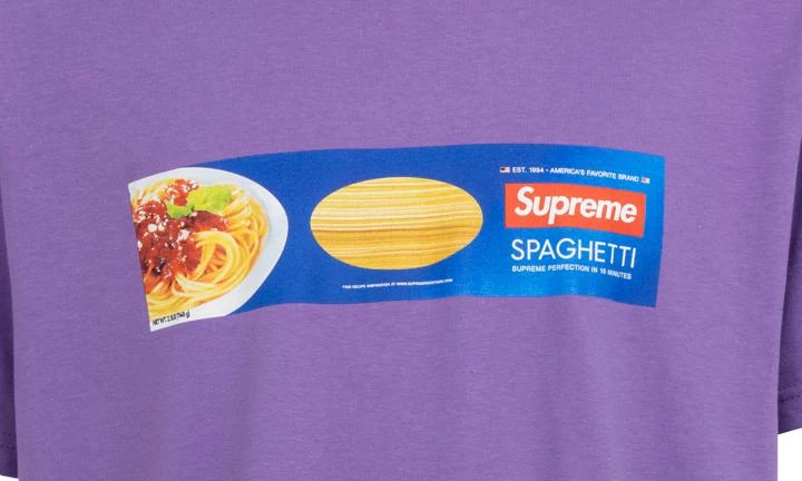商品Supreme|Supreme Spaghetti Tee,价格¥591,第3张图片详细描述