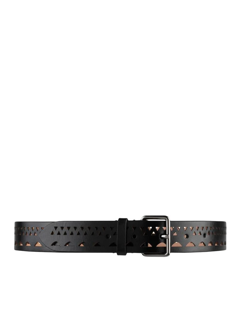 商品Alaïa|THIN BELT MADE OF LUXURY WAVY CALF LEATHER,价格¥4254,第1张图片