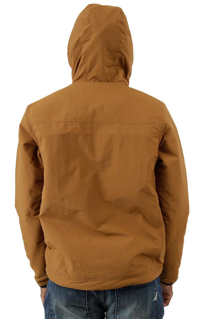 (104992) Rain Defender Relaxed Fit Fleece Reversible Jacket - Black/Carhartt Brown商品第4张图片规格展示