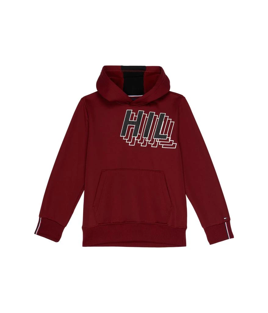 商品Tommy Hilfiger|TSP Fast Break Long Sleeve Pullover Hoodie (Big Kids),价格¥172,第1张图片