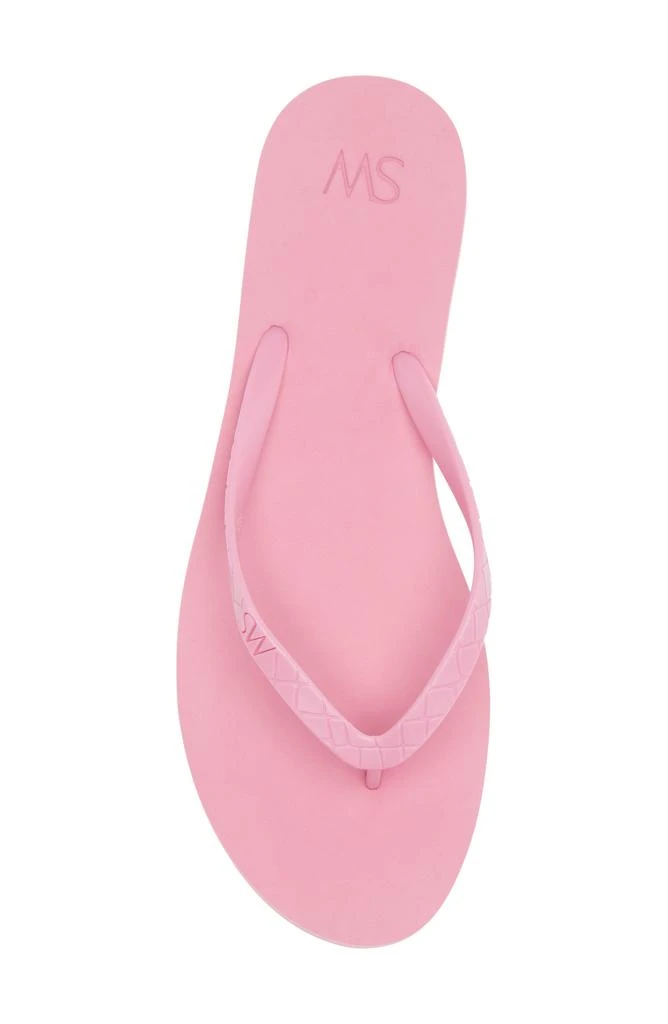 商品Stuart Weitzman|Embossed Flip Flop,价格¥102,第5张图片详细描述