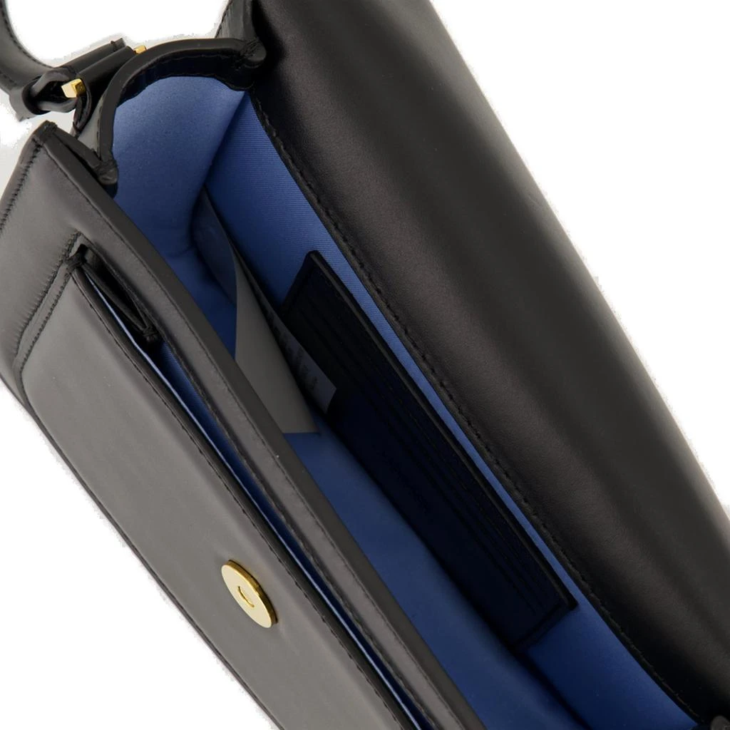 商品Versace|Versace Medusa Foldover Top Messenger Bag,价格¥7121,第4张图片详细描述