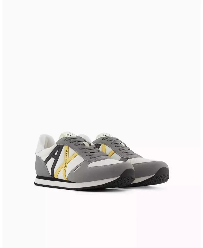 商品Armani Exchange|Men's Lace Up Sneakers,价格¥575,第1张图片