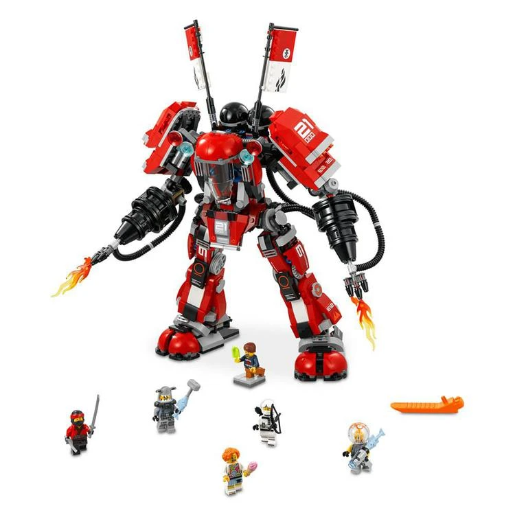 商品LEGO|944-Pc Ninjago Fire Mech Set,价格¥523,第4张图片详细描述