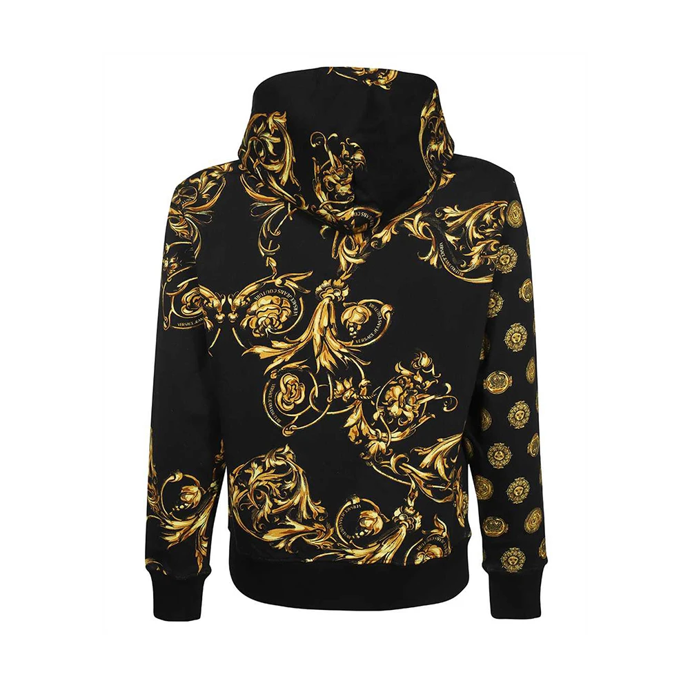 VERSACE JEANS COUTURE 黑色男士卫衣/帽衫 72GAI3H1-FS030-G89 商品