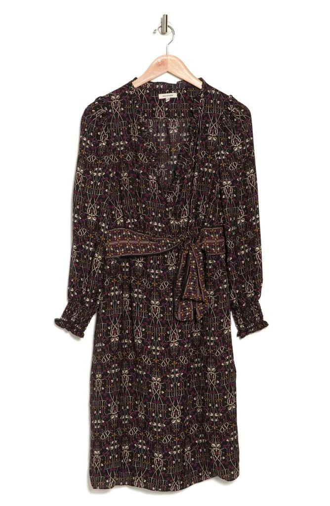 商品MAXSTUDIO|Flat Crepe Faux Wrap Dress,价格¥410,第3张图片详细描述