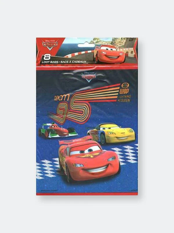 商品Disney|Disney Pixar Cars 2 Loot Bags 8 per pack],价格¥30,第1张图片
