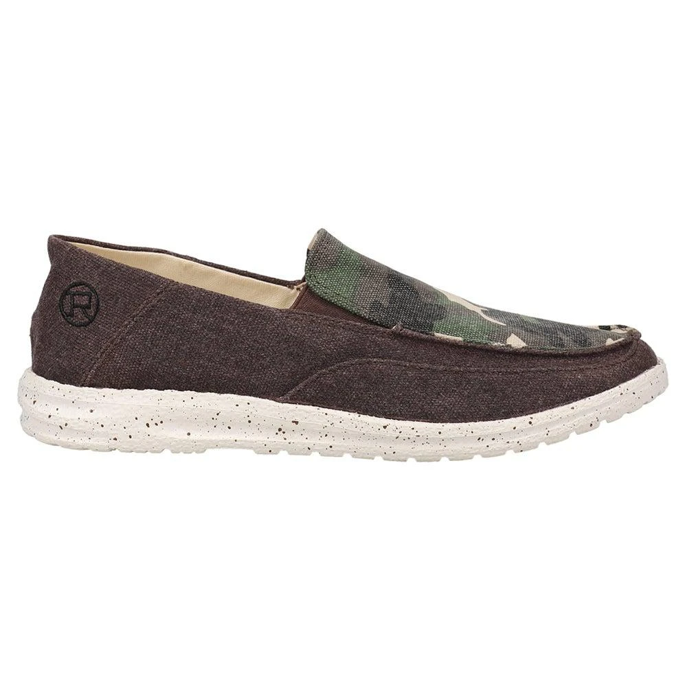 商品Roper|Hang Loose Camo Slip On Flats,价格¥409,第1张图片详细描述