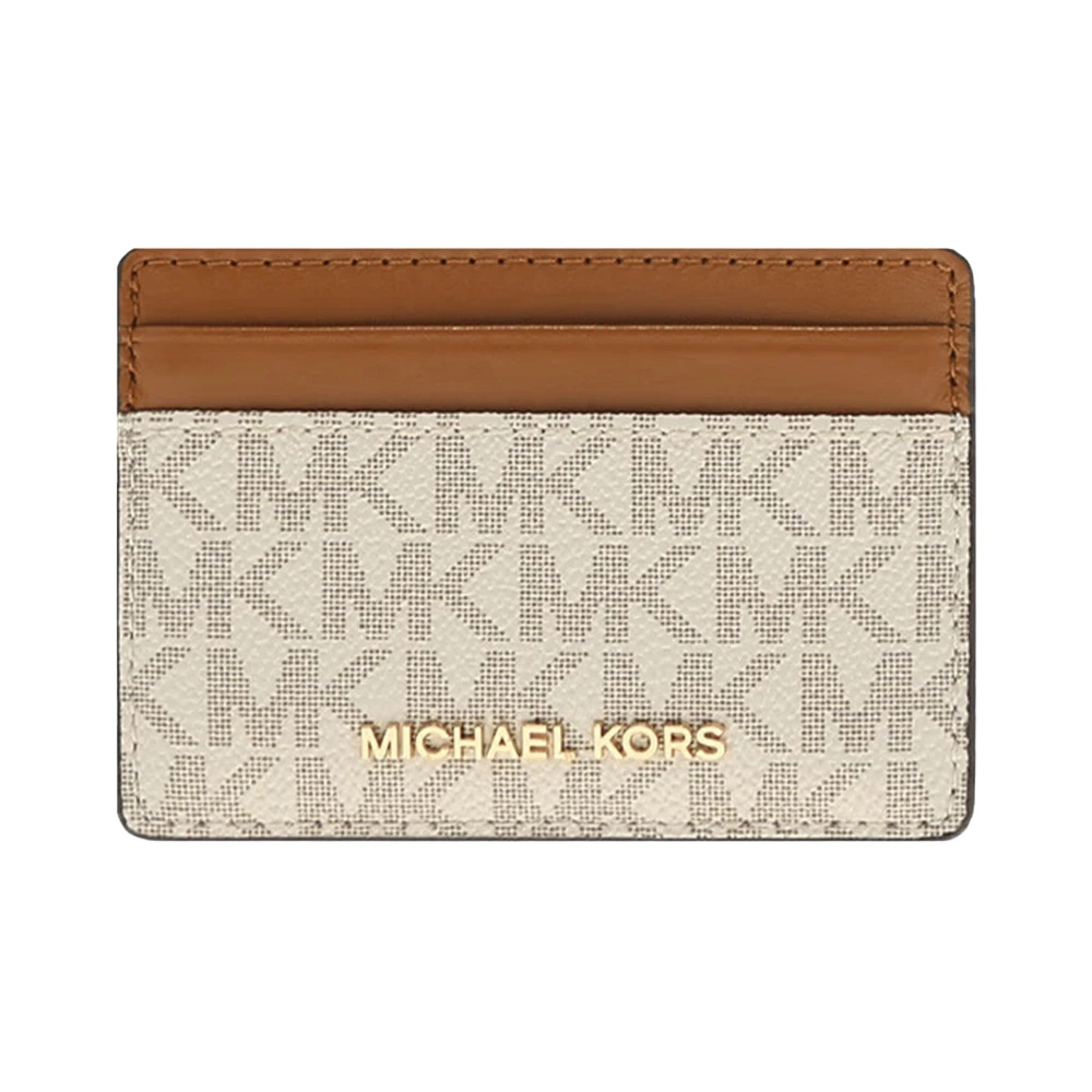 商品[国内直发] Michael Kors|MICHAEL KORS 白色女士卡夹 32F1GJ6D0B-VANILLA,价格¥350,第1张图片