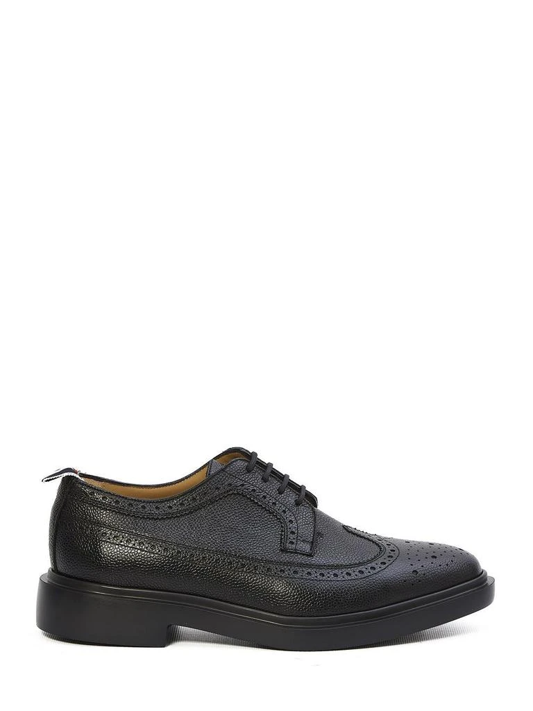 商品Thom Browne|BLACK LEATHER LACE-UP,价格¥4155,第1张图片