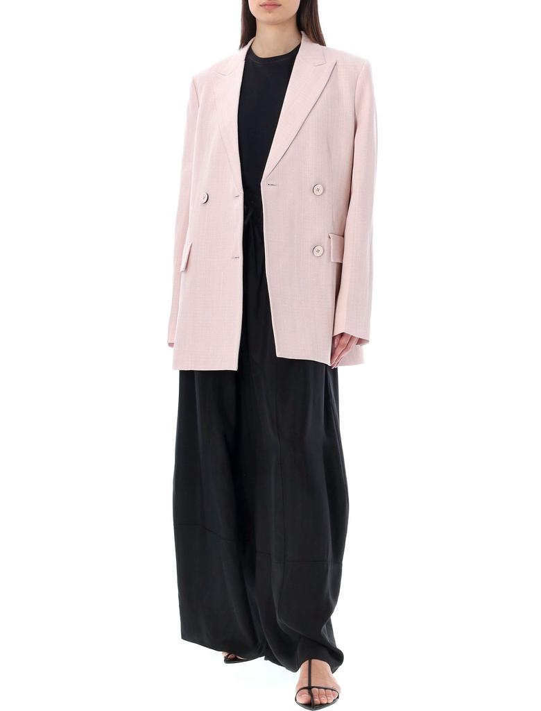 Jil Sander Double-Breasted Long-Sleeved Blazer商品第4张图片规格展示