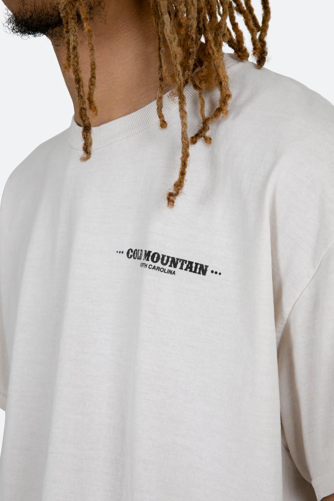 Vintage Cold Mountain Tee - White商品第6张图片规格展示