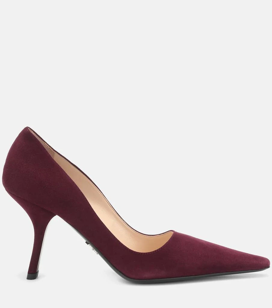 商品Prada|Suede pumps,价格¥5616,第4张图片详细描述