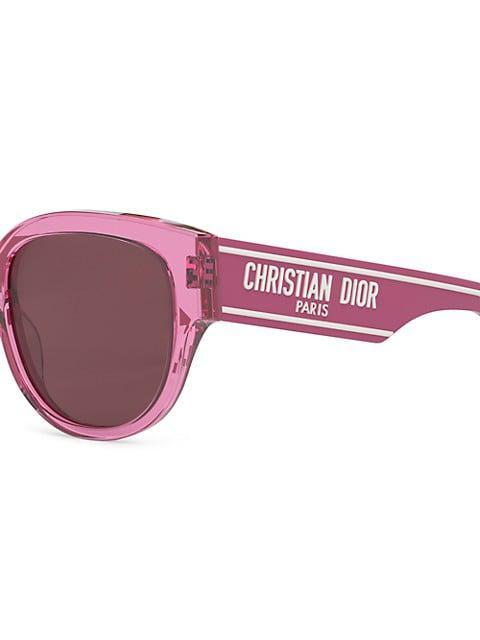 商品Dior|Wildior 54MM Cat Eye Sunglasses,价格¥2627-¥2696,第5张图片详细描述