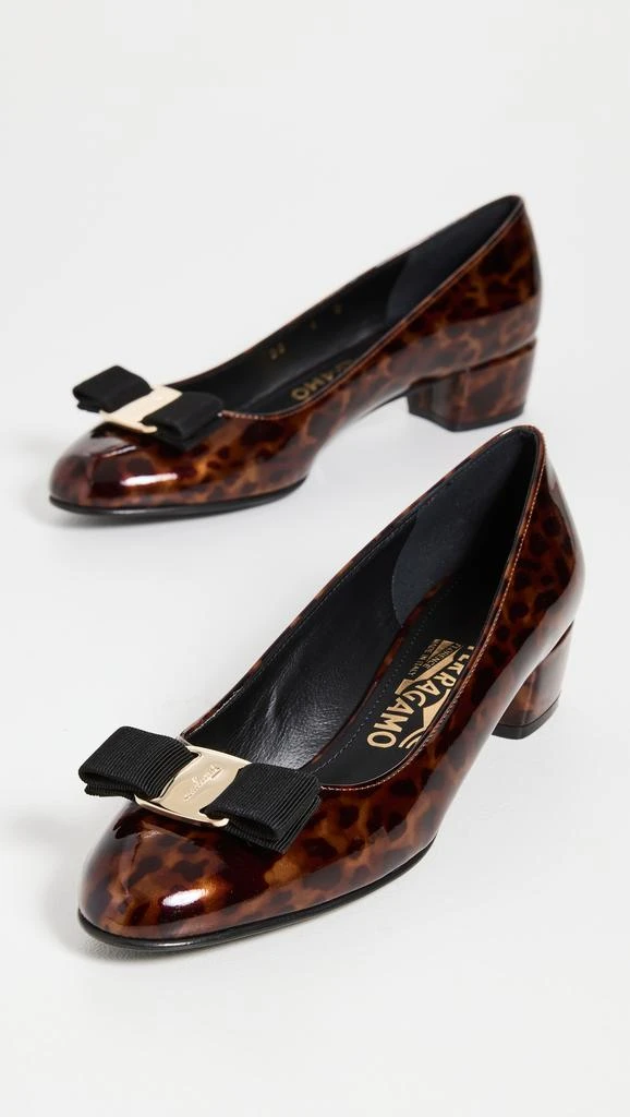 商品Salvatore Ferragamo|Salvatore Ferragamo 菲拉格慕 Vara Tuga 浅口高跟鞋,价格¥3515,第4张图片详细描述