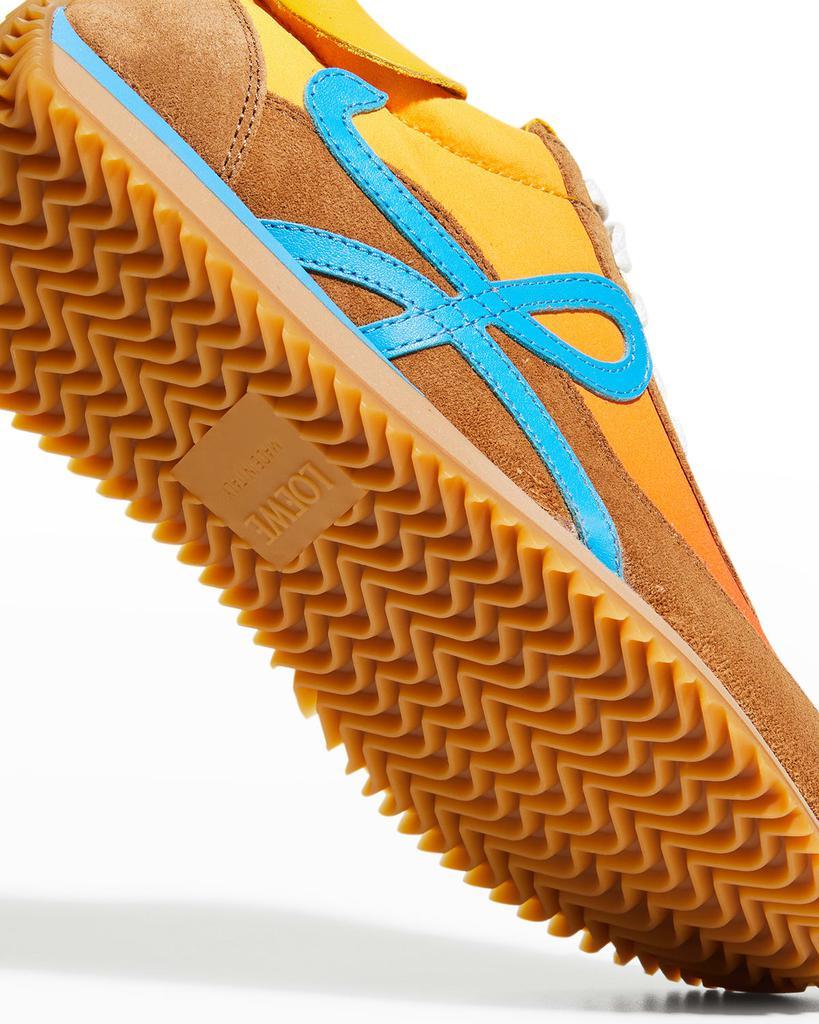 商品Loewe|Flow Colorblock Retro Runner Sneakers,价格¥5106,第6张图片详细描述