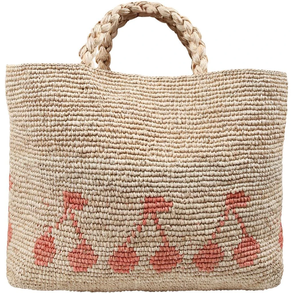 商品Bonpoint|Beige Bag For Girl With Cherry Print,价格¥1443,第2张图片详细描述