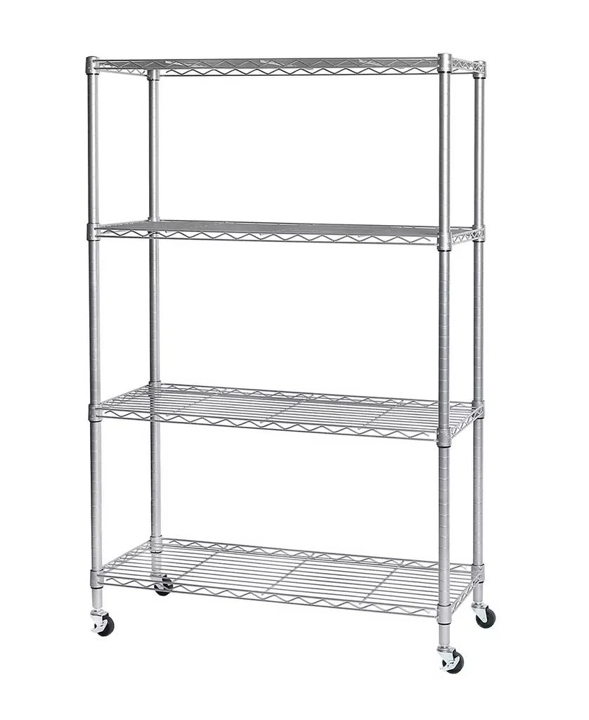 商品Seville Classics|UltraDurable 5-Tier NSF Steel Wire Shelving, 48" W x 18" D x 75" H,价格¥2139,第1张图片