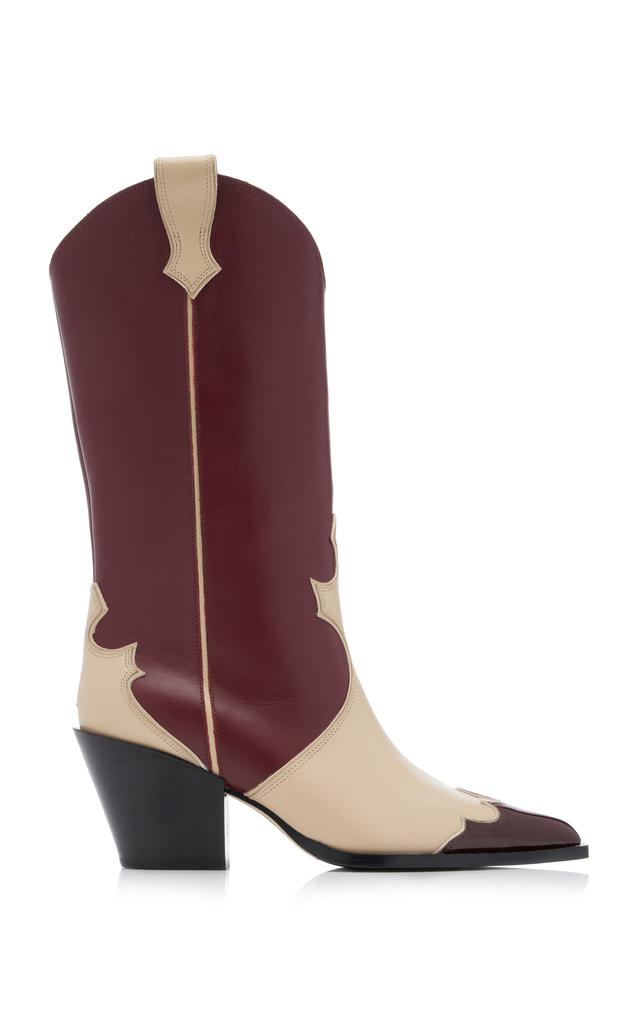 Aeyde - Women's Ariel Leather Cowboy Boots - Brown - IT 36 - Moda Operandi商品第1张图片规格展示