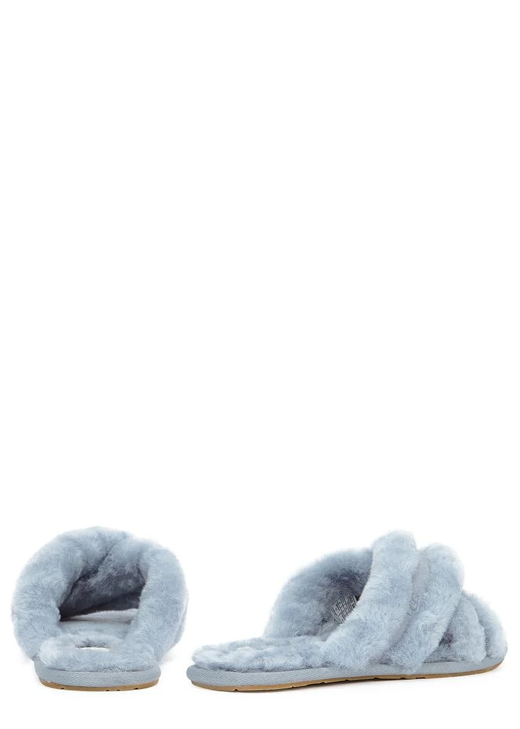 商品UGG|Scuffita light blue shearling slippers,价格¥636,第3张图片详细描述