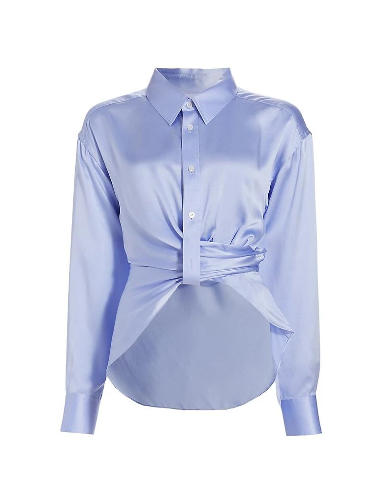 商品Alexander Wang|Satin Cinched Shirt,价格¥1186,第1张图片