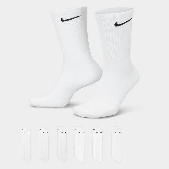 商品NIKE|Nike Everyday Cushioned Training Crew Socks (6-Pack),价格¥178,第1张图片