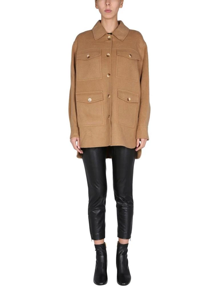 商品Michael Kors|Michael Kors Womens Beige Other Materials Outerwear Jacket,价格¥2844,第1张图片