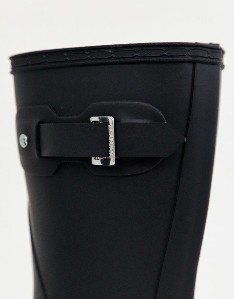 商品Hunter|Hunter Original short wellington boots in black,价格¥948,第4张图片详细描述
