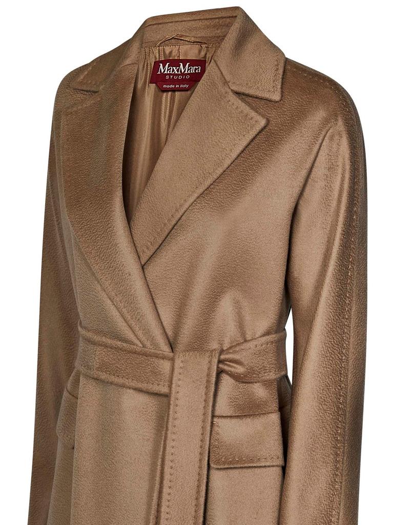 【関税＆送料込み】Max Mara Studio Usa Coat Studio cashmere | Max Mara
