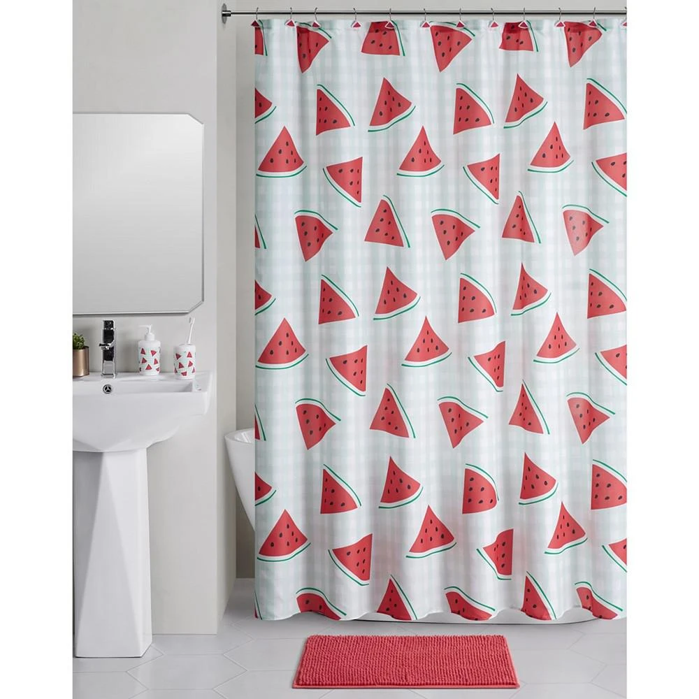 商品Olivia & Finn|Watermelon Shower Curtain Bath Set, 16 Pieces,价格¥268,第1张图片