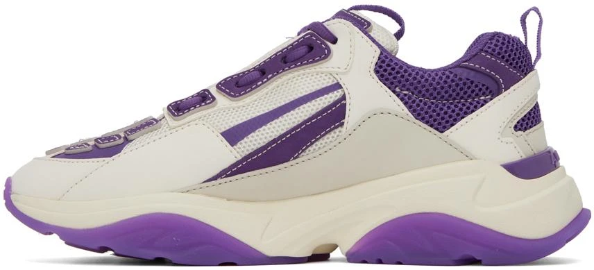 商品AMIRI|White & Purple Bone Runner Sneakers,价格¥4144,第3张图片详细描述