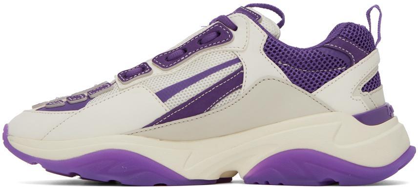 商品AMIRI|White & Purple Bone Runner Sneakers,价格¥5981,第5张图片详细描述