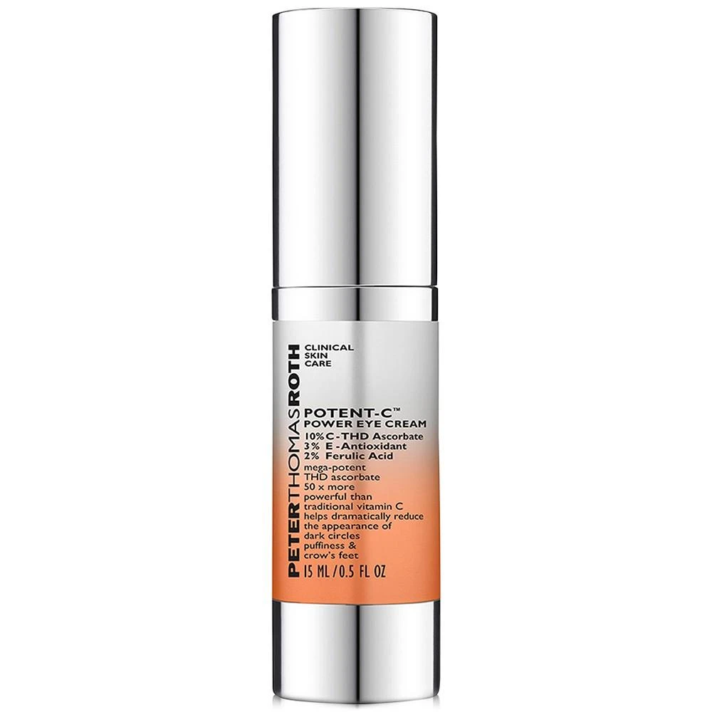 商品Peter Thomas Roth|Potent-C Power Eye Cream, 0.5 fl. oz.,价格¥500,第1张图片