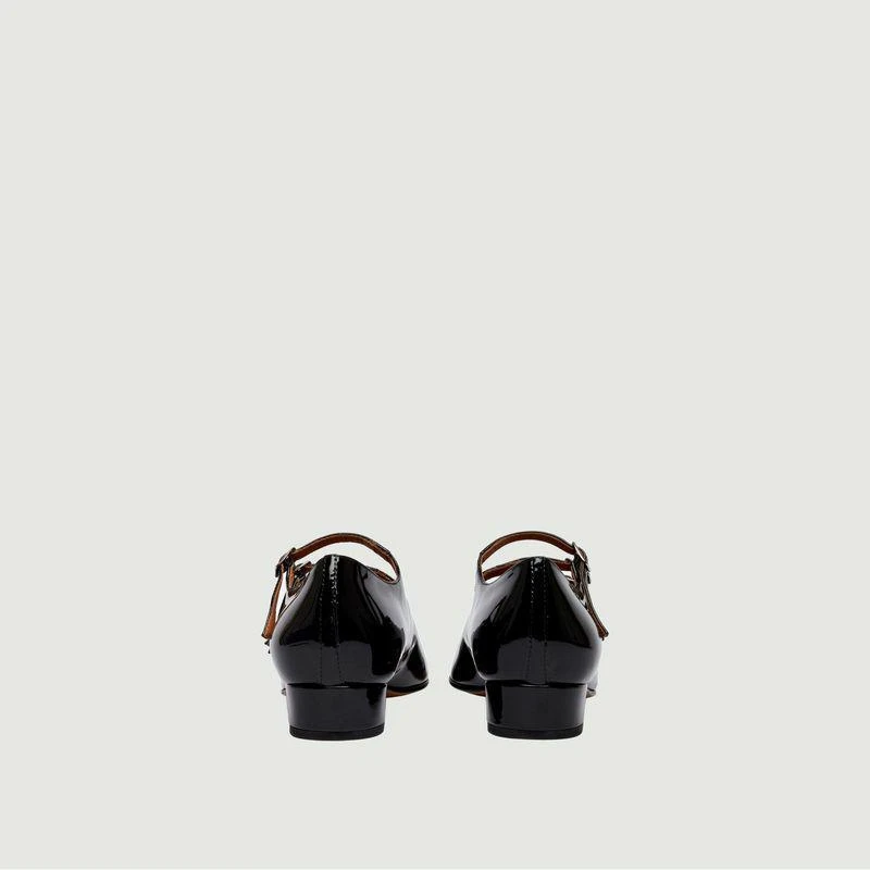 商品Carel|Ariana leather slippers Noir CAREL,价格¥3427,第3张图片详细描述