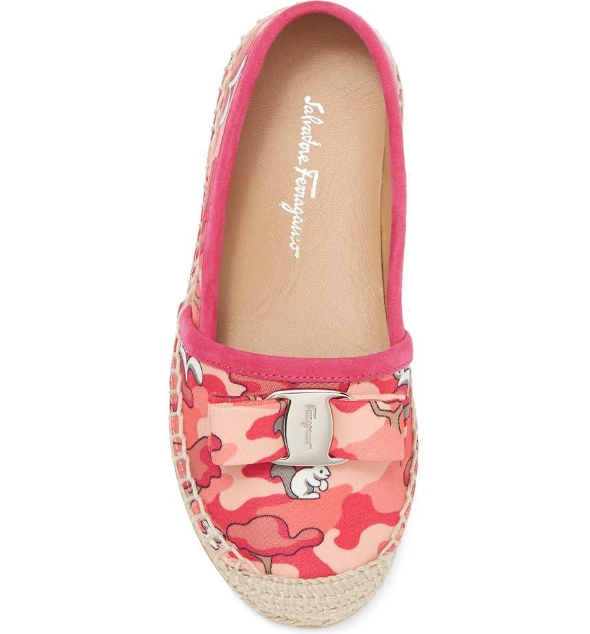 商品Salvatore Ferragamo|Kids' Dory Squirrel Espadrille Flat,价格¥1231,第4张图片详细描述