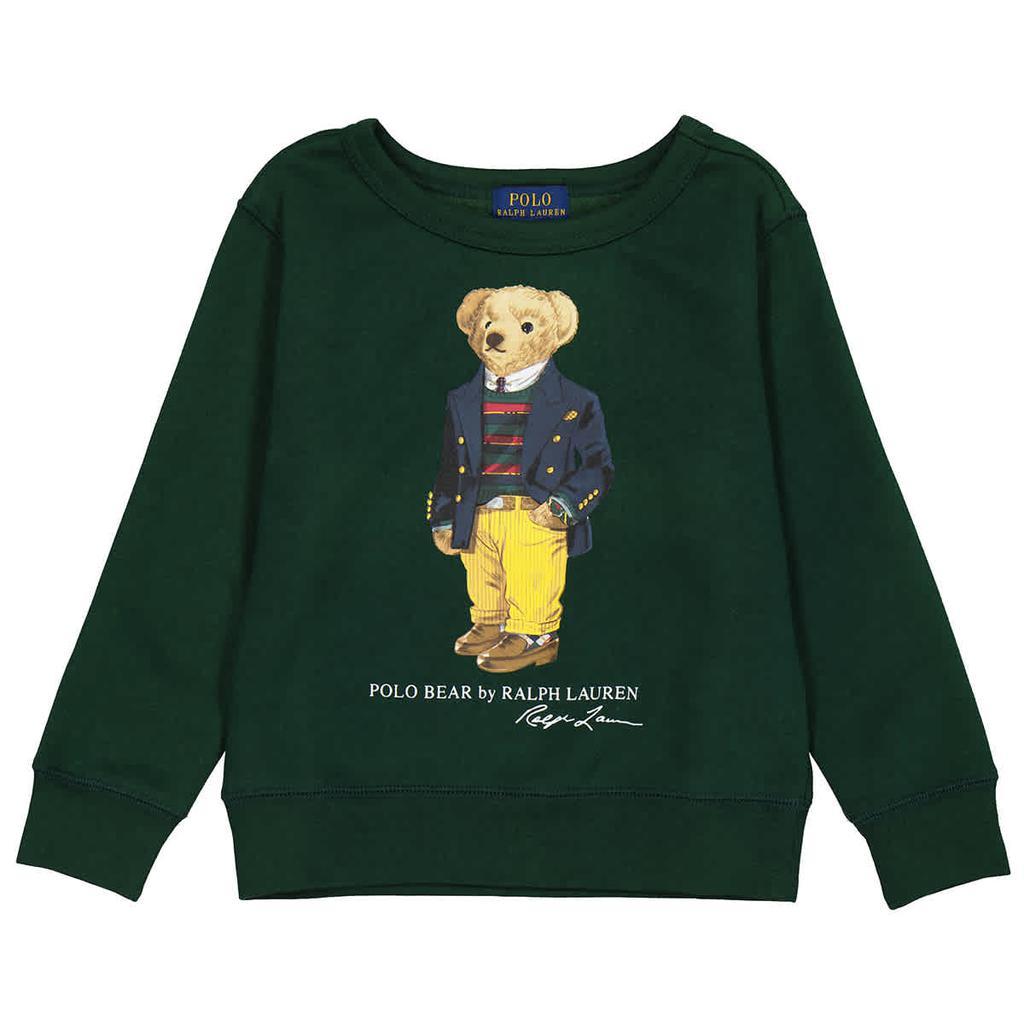 商品Ralph Lauren|Kids Polo Bear Cotton Jersey Sweatshirt,价格¥413,第1张图片