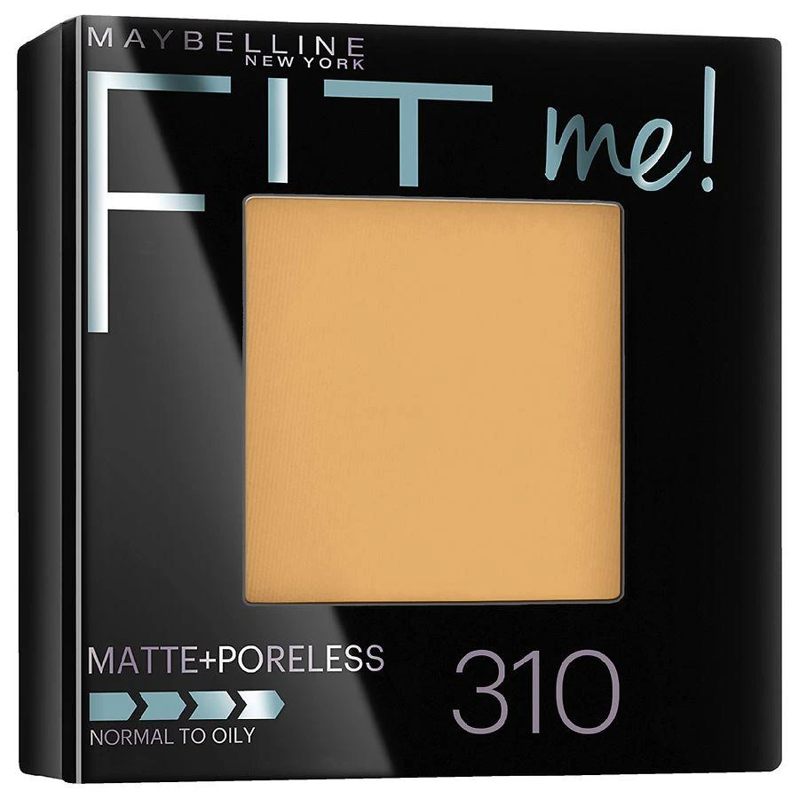 商品Maybelline Fit Me|Matte + Poreless Pressed Face Powder Makeup,价格¥65,第2张图片详细描述