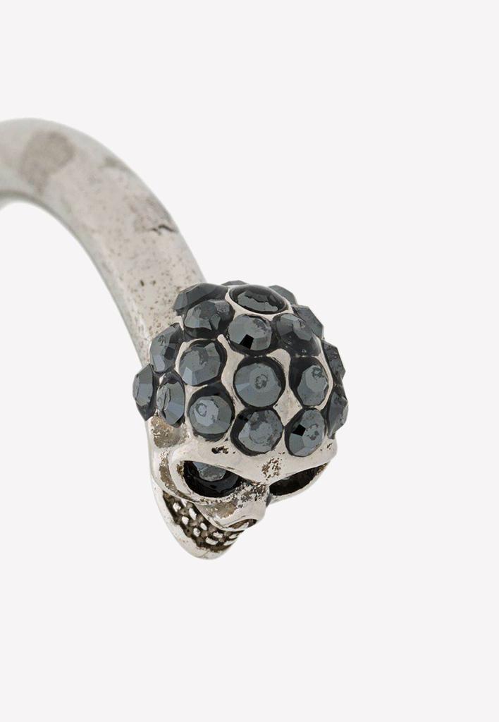 Skull Head Silver Bracelet商品第3张图片规格展示