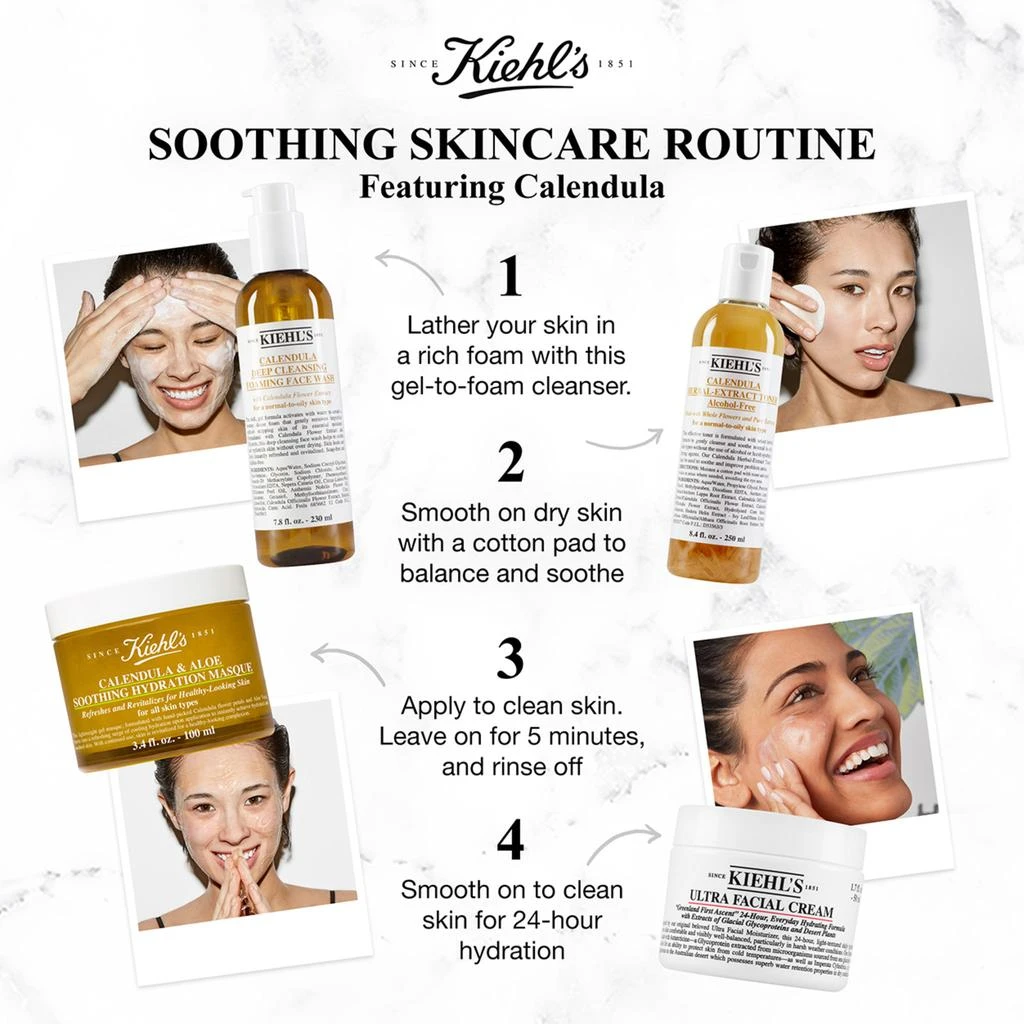Kiehl's Since 1851 Calendula Deep Cleansing Foaming Face Wash 5