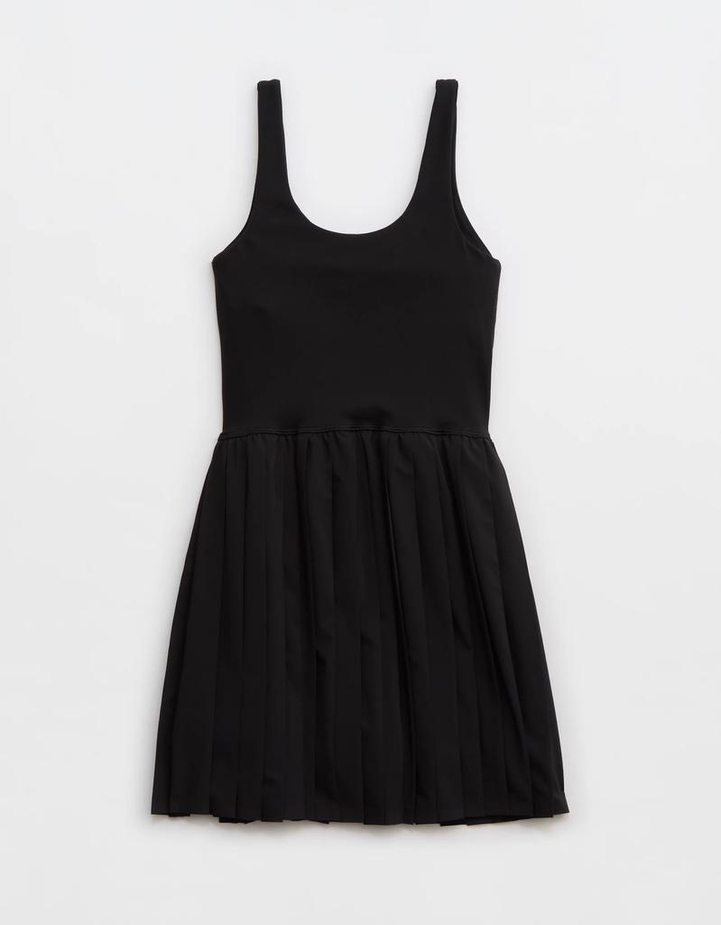 aerie tiebreaker pleated dress OFFLINE By Aerie Tiebreaker Pleated Dress – On Sale Now with Up to 51% Off