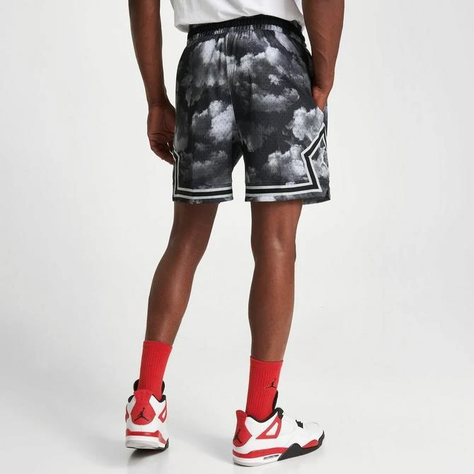 Men's Jordan Dri-FIT Sport Mesh Graphic Print Diamond Basketball Shorts 商品